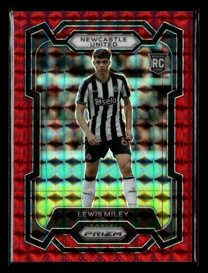 2023-24 Panini Prizm Premier League #72 Lewis Miley Red Mosaic