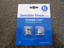2 Pack Invisible Fence Brand Receiver Dog Collar Battery Power Cap OEM Original