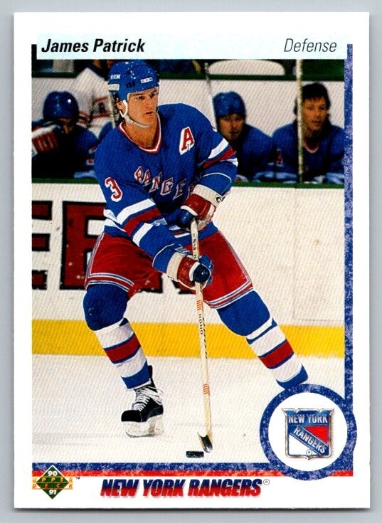 1990-91 Upper Deck - James Patrick #185