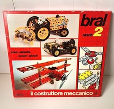 Gioco in Scatola;Il Costruttore Meccanico; Bral serie 2; Maccano