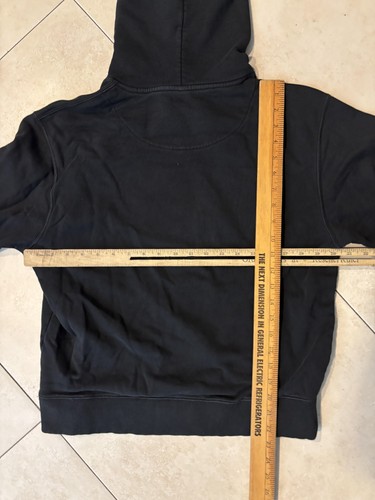 Kenzo Hoodie Mens Medium Black Blue Tiger Embroidered Paris Pullover Sweatshirt - Picture 6 of 6