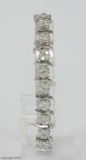 Armband mit Brillant Diamant aus 14 Kt. 585 er Weiss Gold London