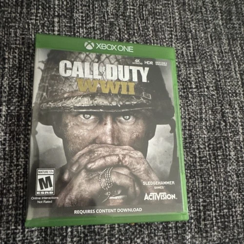 Activision Call of Duty WWII Xbox One Shooter Action M Xbox One X Enhanced