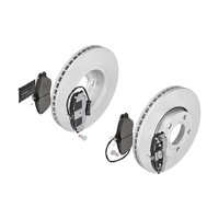 f.becker Bremsscheiben Ø276MM + BremsbelÄGe Vorne FÜR Audi 100 C3 200 Quattro