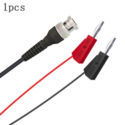 100cm BNC to Dual 4mm Stackable Banana Cable for Oscilloscope and Test Work - Picture 9 of 12