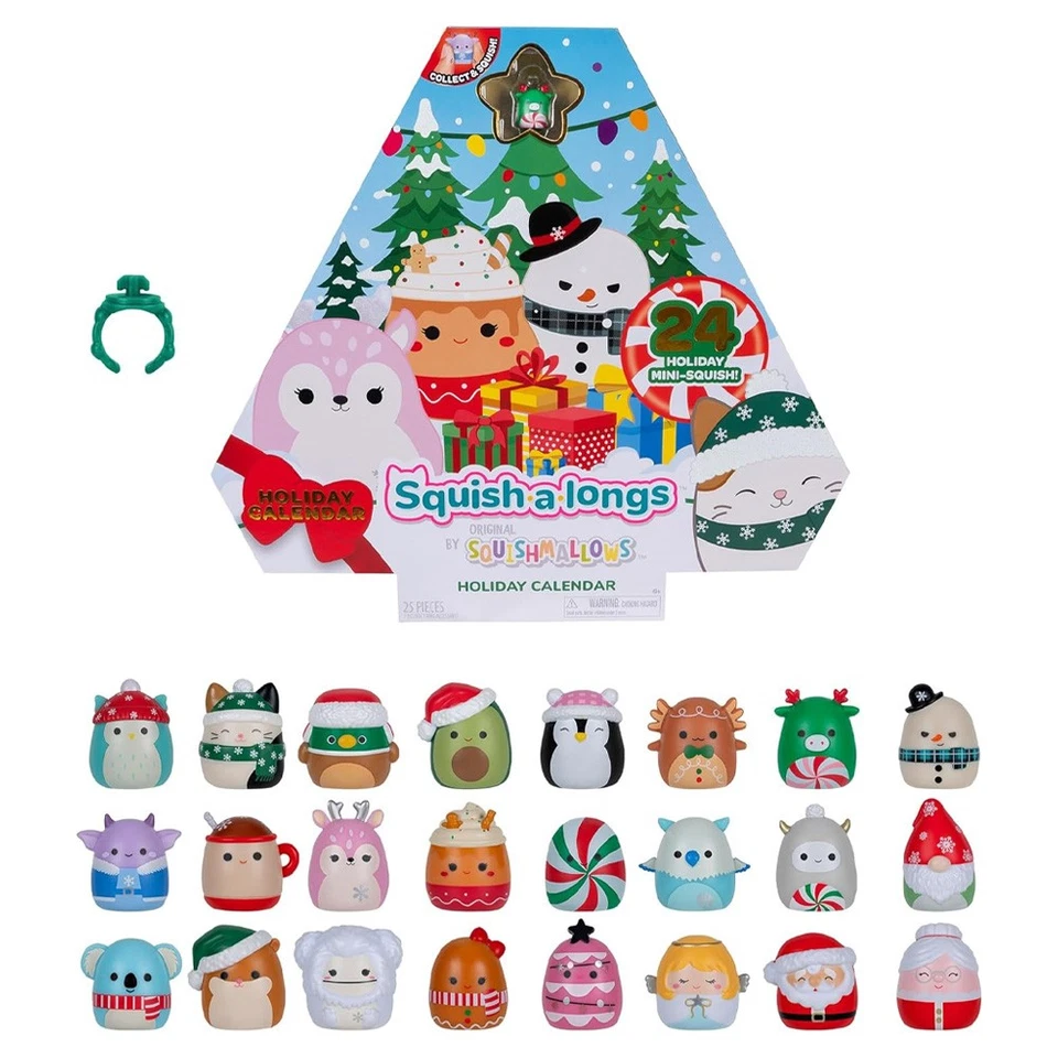 Squishmallows: Squish-a-longs Holiday Advent Calendar 2025