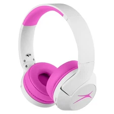 Altec Lansing 2-In-1 Active Noise Canceling Kid Safe Headphones Pink