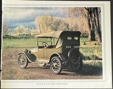 Book Clipping Photo 1917 Buick Touring Car