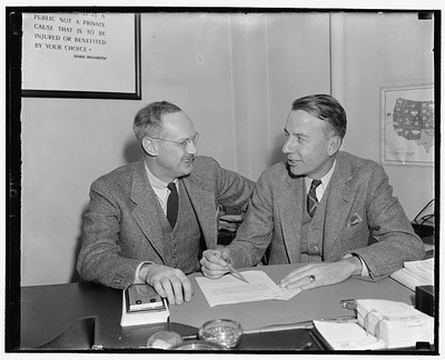 New WPA Administrator names assistants. Washington, D.C., Dec. 29. Col. F.C.