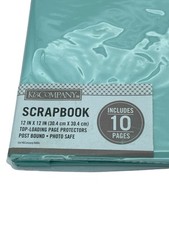 K  Company Scrapbook Album 12" 10 Double Sided Pages NEW