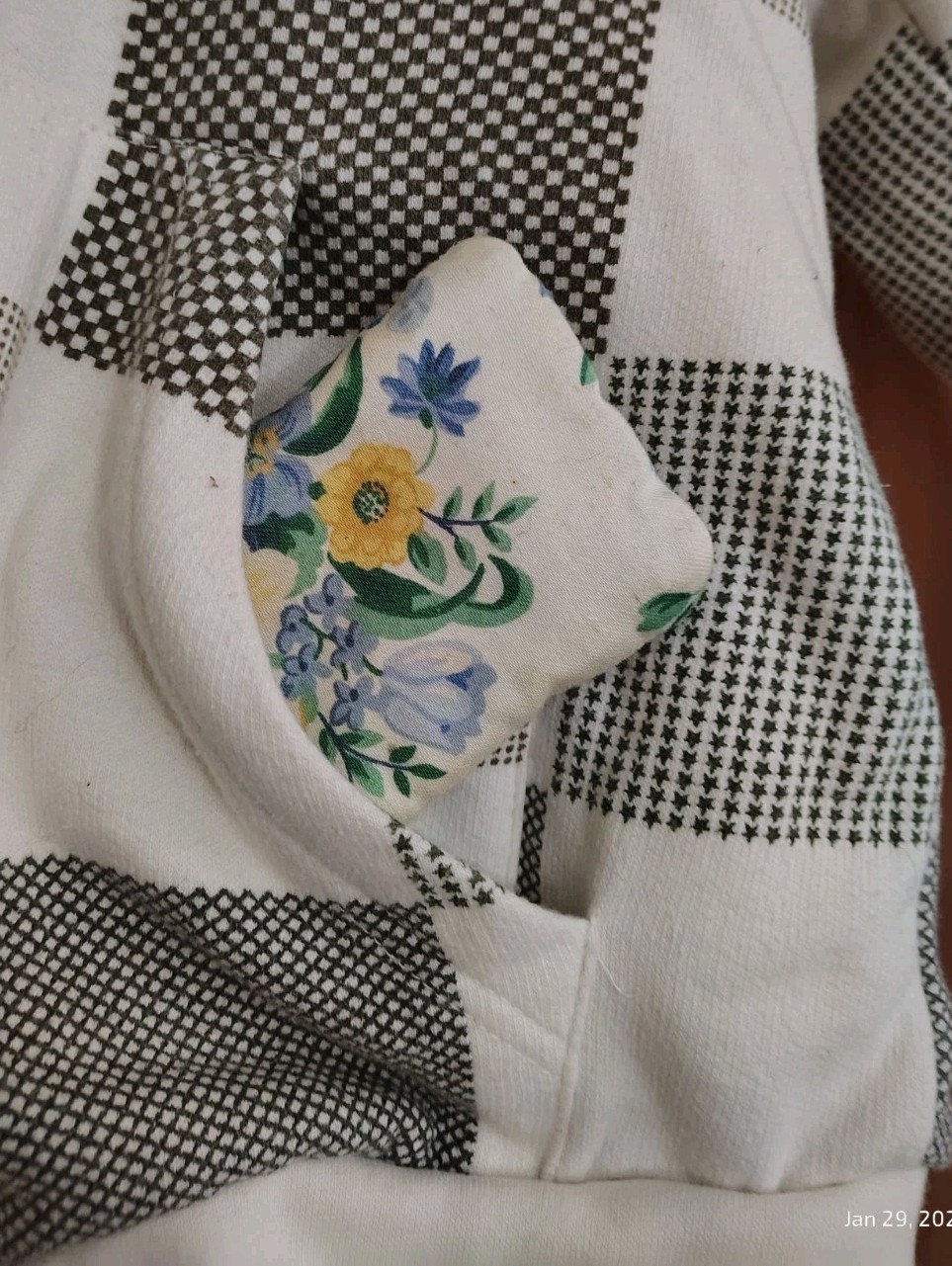 Point Zero White Large Cotton - Polyester Winter … - image 3