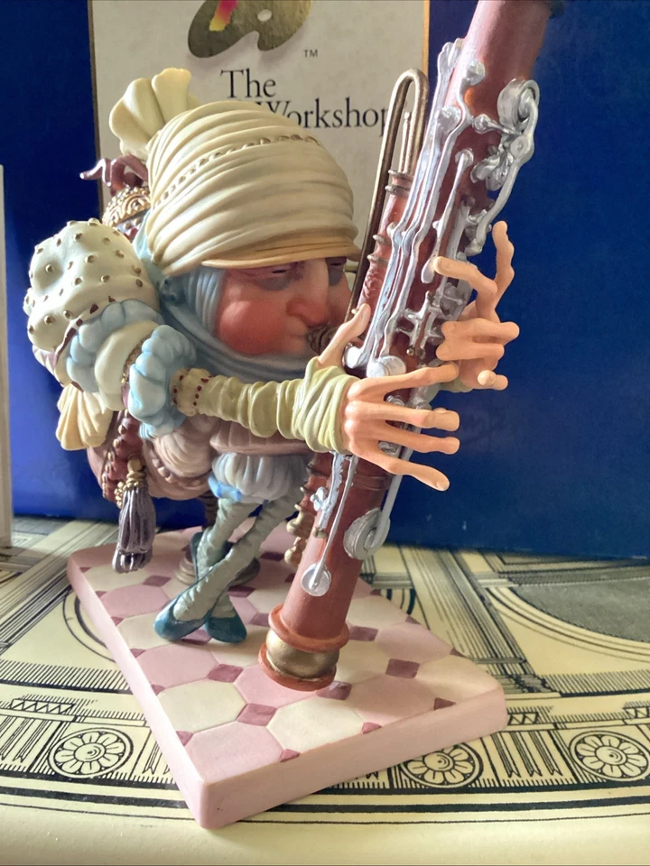 James Christensen - Escultura de porcelana del fagot Foto 4 de 4