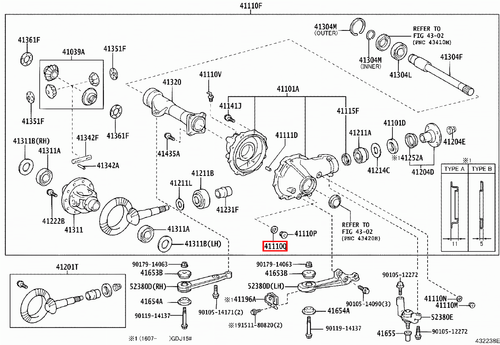 Genuine LandCruiser 200 Series VDJ UZJ URJ GRJ Front Diff Drain Plug Gasket - Picture 14 of 20