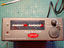 Watson Power Max-45-NF CB Radio Ham Power Supply, 11-15V Output, 45 Amp Peak
