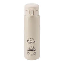 PEANUTS Snoopy Stainless Steel Bottle 480ml Taking a break Japan NEW
