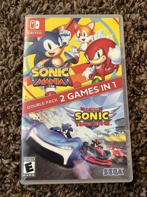 Sonic Mania + Team Sonic Racing Double Pack - Nintendo Switch Pre-owned