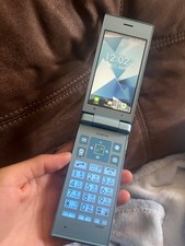 baby blue Kyocera Digno 701kc japanese keitai flip phone