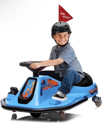 Patikuin 24V Kids Electric Drifting Go Kart 360° Ride On Cart with Bluetooth