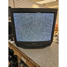 Sony Trinitron KV-27S42 27  CRT Tube TV Retro Video Game Monitor Tested