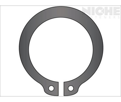 Snap Retaining Ring External Heavy Duty M70 Steel Phos (5 Pieces)