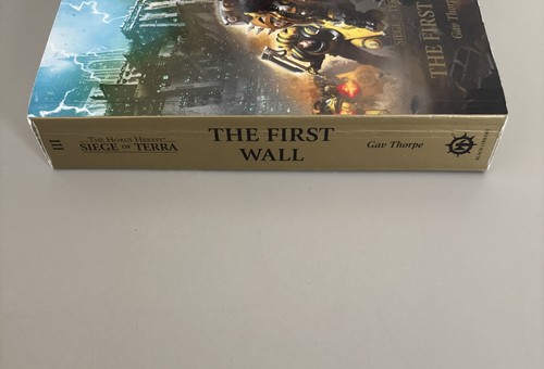 Siege of Terra: The First Wall Paperback Warhammer 40K Black Library Gav Thorpe - Picture 11 of 14