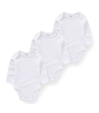 3 Pcs Newborn Cartoon Long Sleeve 100 cotton Baby Boy Girl Bodysuit Soft Infant