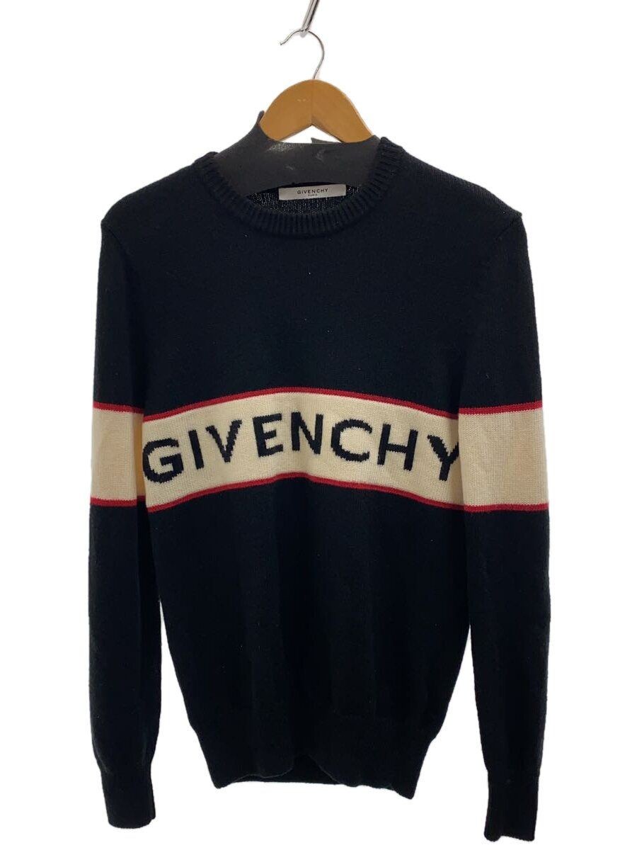 【送料&関税込】Givenchy Wool Sweater GIVENCHY Knit & Sweater 18AW (Thick) -- Wool BLK BM900G400M