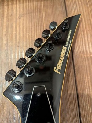 Electric Guitar Fernandes TEJ-75 Ltd. Edition 1980s Black Made in