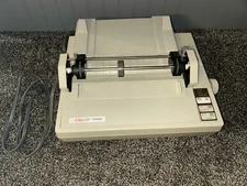 Epson Apex 80 Dot Matrix Printer Vintage 80s Commodore **Untested As-is**