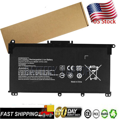 Battery Compatible with HP 15-dy2073dx 15-da0086od 15.6'' Battery HT03XL L11119-8