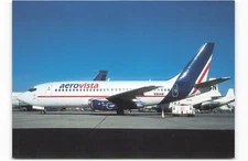 Postcard Airline AEROVISTA B-737-277 N183AW at Sharjah AUC1.
