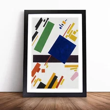 Composition Vol.1 By Kazimir Malevich Framed Canvas Wall Art Print Picture