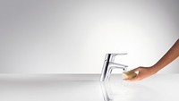 Hansgrohe 31730000 Focus Single Lever Basin Monobloc Tap With Pop-up Waste, Hansgrohe 31730000 Focus Single Lever Basin Monobloc Tap With Pop-up Waste,