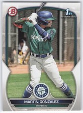 2023 Bowman 1st Edition #BPPF-28 Martin Gonzalez
