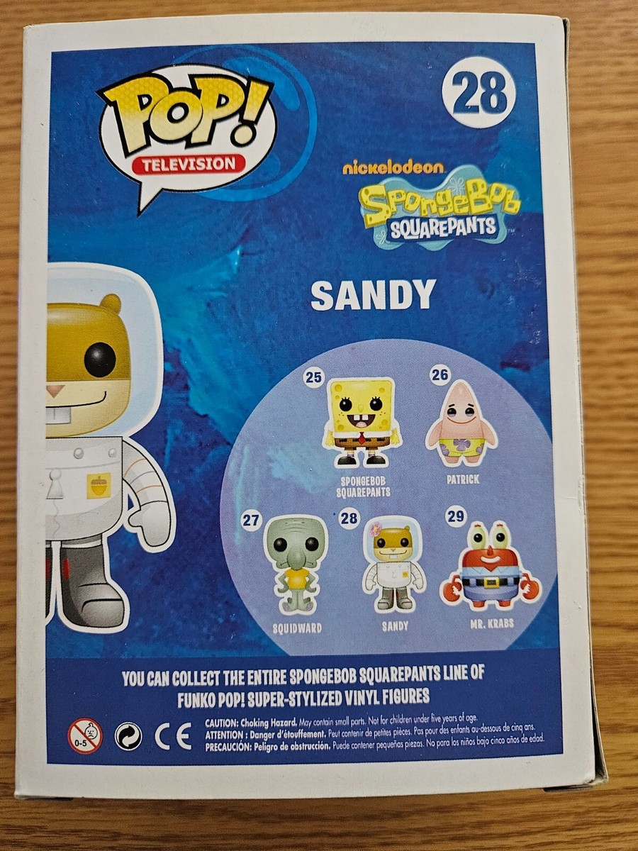 Funko Pop! Television #28 Sandy, Spongebob Squarepants 2015