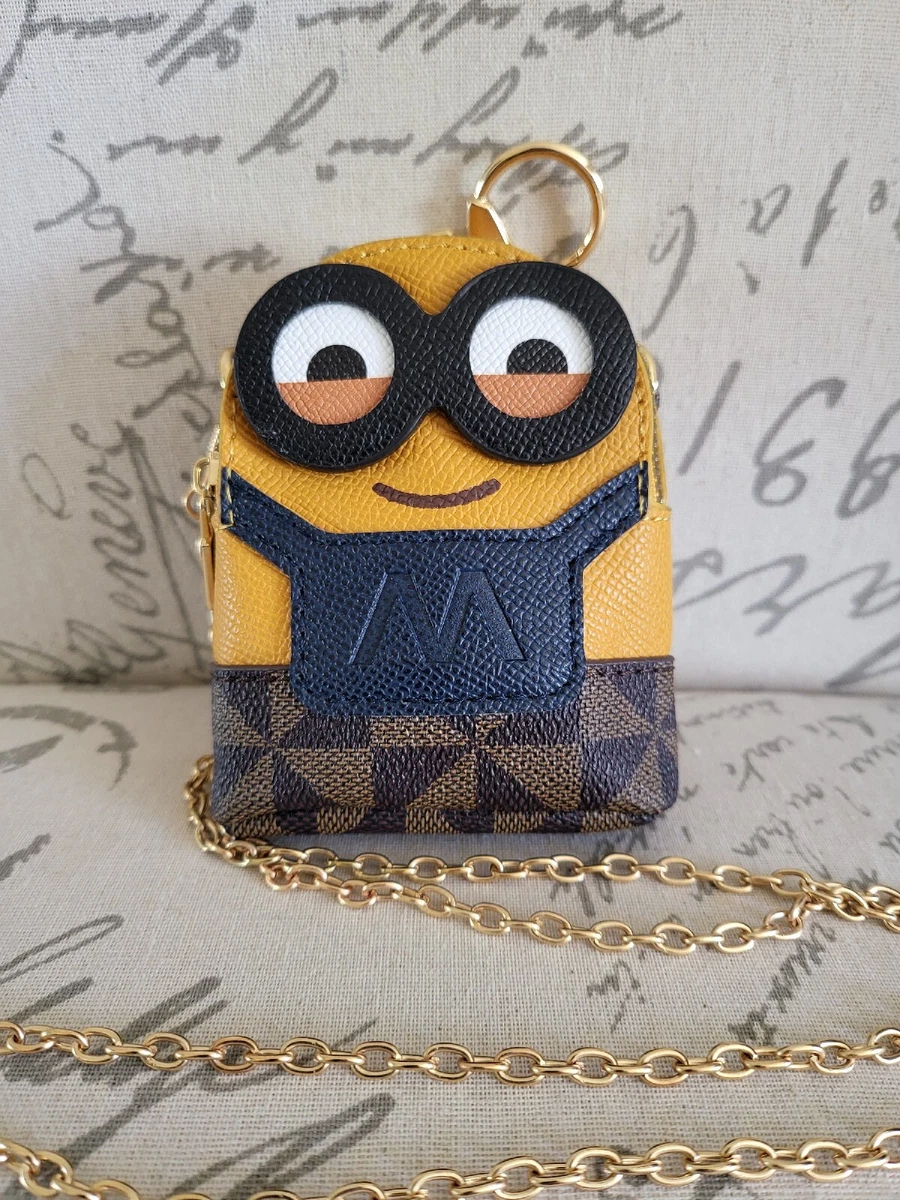 Kawaii Minion Mini crossbody bag/ coin purse minion Bob New