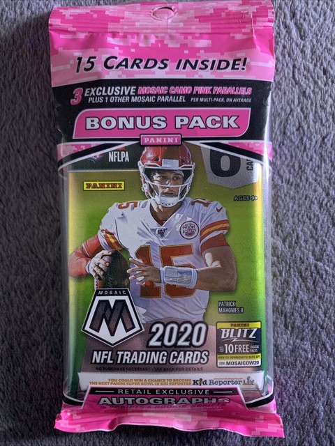 Panini Mosiac Football Cello Pack 2020 For Sale Online EBay