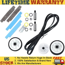 Dryer Maintenance Kit for Maytag MDE5500AYW 33002535 306508 12001541 Belt Roller