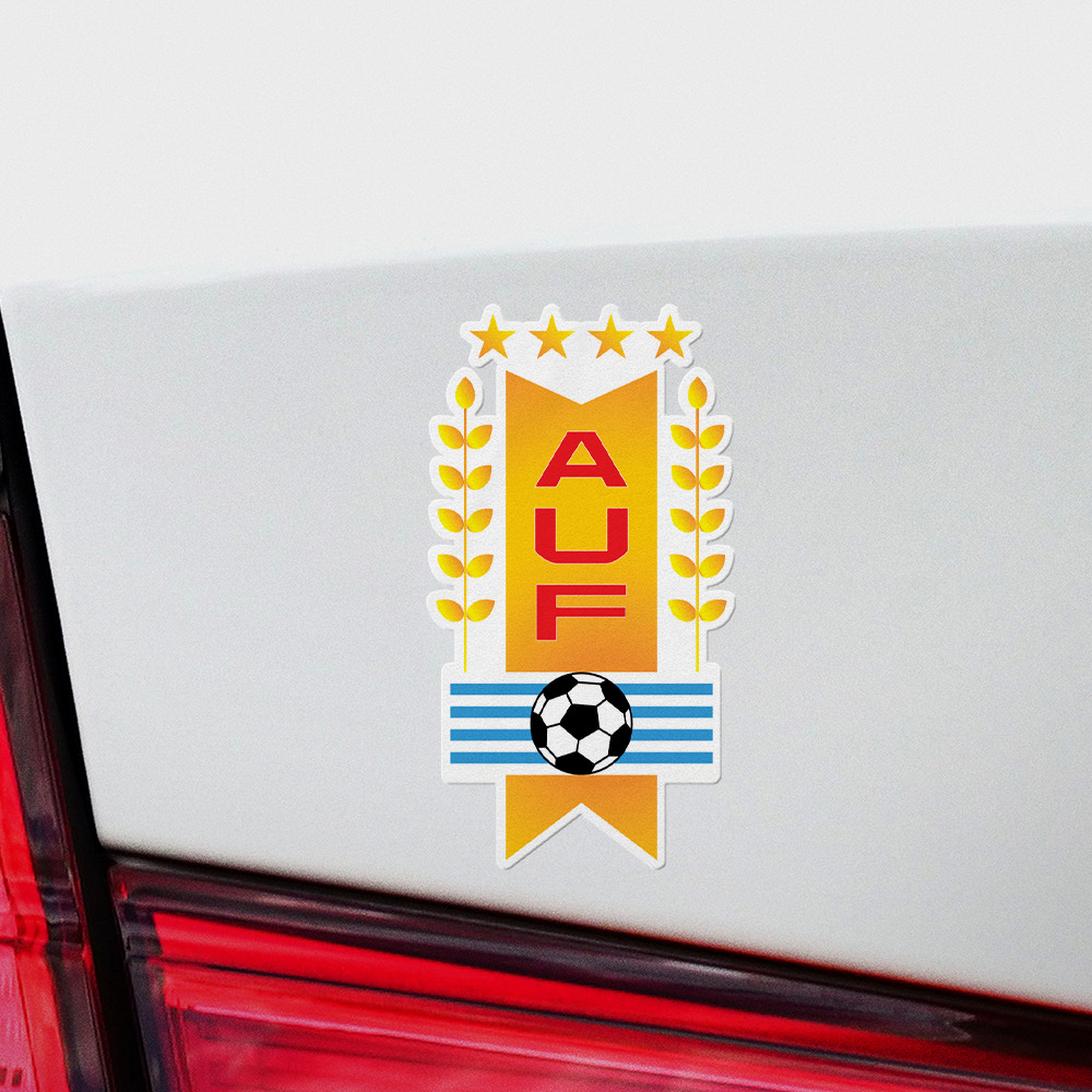 4 Pack) Seleccion Uruguay Vinyl Sticker Decal Football Futbol National Team