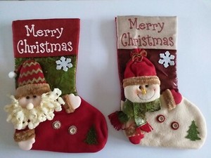 Regalo Di Natale 2.2 X Natale Calze Babbo Natale Pupazzo Di Neve In Magazzino Natale Regalo Ebay