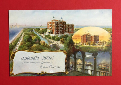 Reklame AK LIDO um 1910 Splendid Hotel    ( 49822