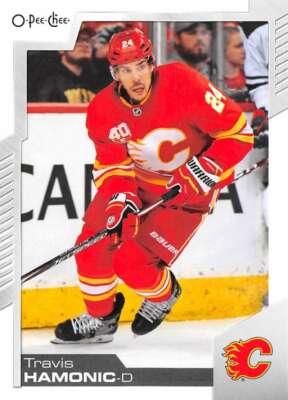 2020-21 O-Pee-Chee #305 Travis Hamonic Calgary Flames