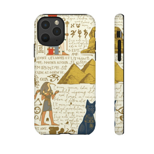 Egyptian Print Phone Case Ancient Egypt Pyramids Pharaoh Hieroglyphics, Travel - Picture 30 of 48