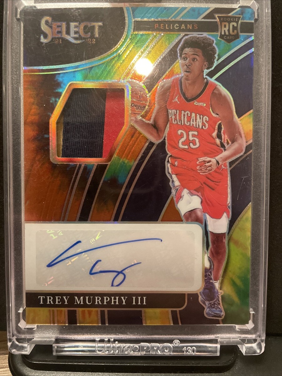 2021-22 Select - TREY MURPHY III - RPA Rookie Tie Dye Patch RC