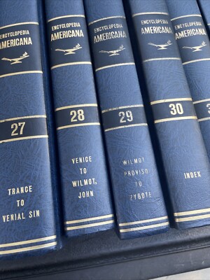 The Encyclopedia Americana International Edition 1986 30 Volume