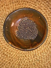 Pottery Garlic Ginger Kitchen Zester Grater Elusive Enterprize Made in USA