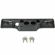 For Club Car DS 1982+ Golf Cart Carbon Fiber Style Dash Board Cover Assembly