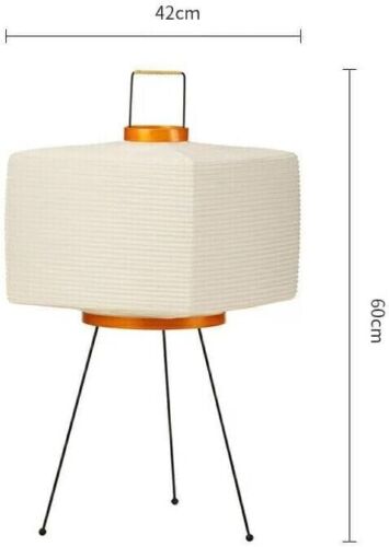 Japanese Floor Lamp - Noguchi Style Lantern Lamp - Rice Paper Lantern Lamp - Picture 5 of 8