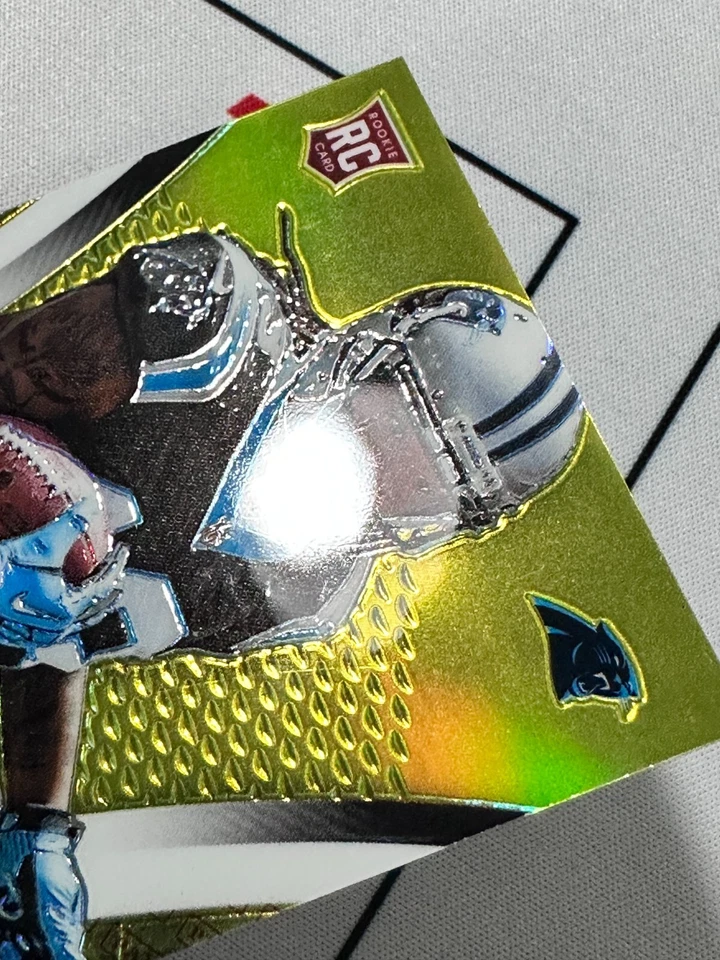 KELVIN BENJAMIN RC 2014 Panini Prizm Auto Autograph Rookie #AR-KB Gold 01/60 一 - Image 3 of 3