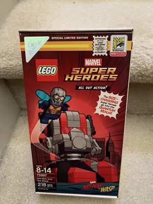 Lego Marvel Super Heroes Ant-Man and the Wasp (75997) SDCC 2018 NONMINT